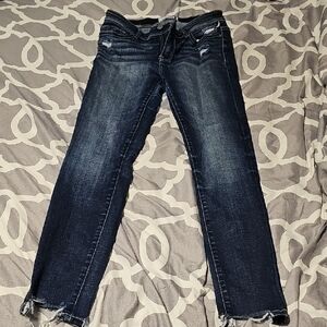 Buckle Women's Dark Blue Straight Leg Jeans
